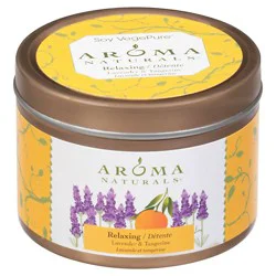 Aroma Natural Relax Soy Tin - 2.8 Oz
