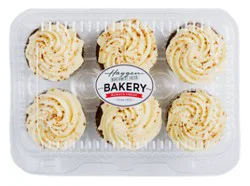 Haggen Pumpkin Cupcakes - Made Right Here Always Fresh - 6 Ct.