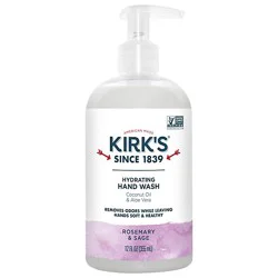 Kirks Hand Soap Rosemary And Sage - 12 Oz