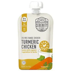 Serenity Kids Turmeric Chicken With Bone Broth - 3.5 Oz