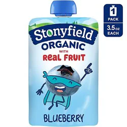 Stonyfield Organic Kids Yogurt Low Fat Blueberry - 3.5 Oz