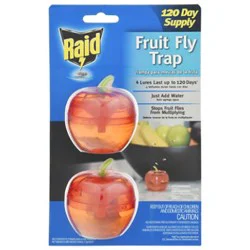 Raid Fruit Fly Trap - 2 Ct