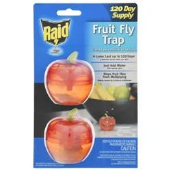Raid Fruit Fly Trap - 2 Ct