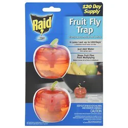 Raid Fruit Fly Trap - 2 Ct