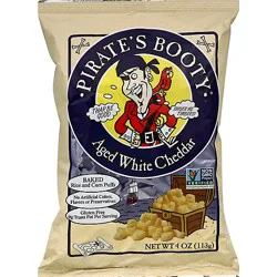 Pirate Brand White Cheddar Non Gmo - 4 Oz
