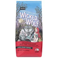 Raven's Brew Wicked Wolf Ground Coffee - 12 Oz