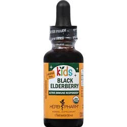 Herbpharm Kids Black Elderberry - 1 Oz
