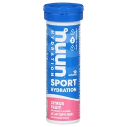 Nuun Beverage Tube Fr Citrus - 10 Ct