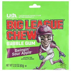 Big League Chew Sour Apple - 2.12 Oz