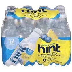 Hint Water Blueberry Lemon - 12-16 Oz