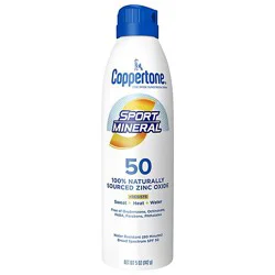 Coppertone Spray Mineral Spf50 - 5 Oz