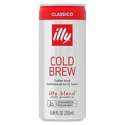 Illy Coffee Cold Brew Rtd - 8.5 Fz