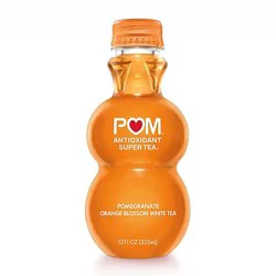 Pom Super Tea Pomegranate Orange Blossom White Tea - 12 Oz
