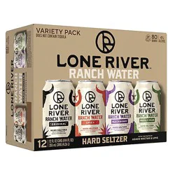 Lone River Ranch Water Hard Seltzer Variety Pack In Cans - 12-12 Fl. Oz.