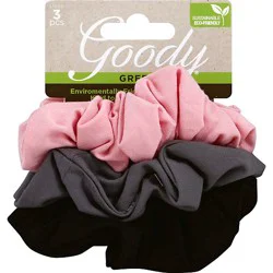 Goody Sustainable Rouched Scrunchie Neutrl 3ct - 3ct