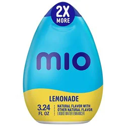 Mio Lemonade Naturally Flavored With Other Natural Flavor Liquid Water Enhancer - 3.24 Fl. Oz.