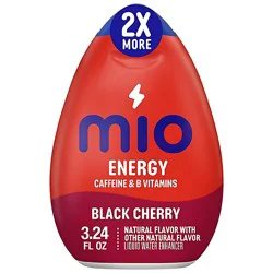 Mio Energy Black Cherry Naturally Flavored With Other Natural Flavor Liquid Water Enhancer - 3.24 Fl. Oz.