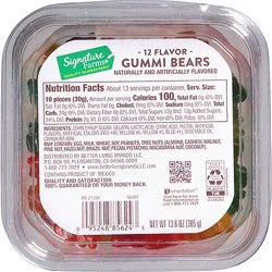 Signature Farms Gummi Bears - 13.6 Oz