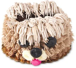 Puppy Chocolate Cake 5 Inch - Each