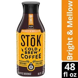 Stok Cold Brew Coffee Bright & Mellow - 48 Fl. Oz.