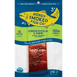 Salmon Chipotle Lime Honey Smoked - 8 Oz