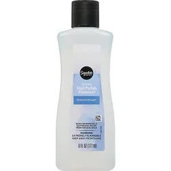 Signature Select/care Nail Polish Remover 100% Acetone - 6 Fz
