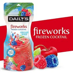 Daily's Fireworks Frozen Cocktail Drink Pouch - 10 Fl. Oz.