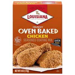 Louisiana Fish Fry Ssnng Crunchy Bake Ch - 6 Oz