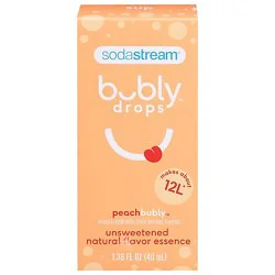 Sodastream Bubly Drops Unswt Peach - 40 Ml