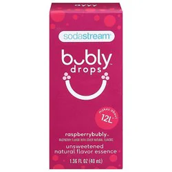 Sodastream Bubly Drops Unswt Raspberry - 40 Ml