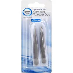 Signature Select/care Tweezers Duo - 2 Ct