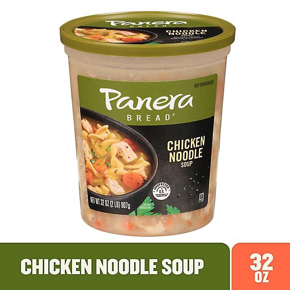 slide 1 of 1, Panera Bread Chicken Noodle Soup - 32 Oz, 32 oz