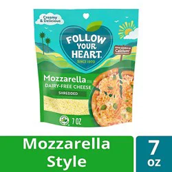 Follow Your Heart Dairy-Free Finely Shredded Mozzarella - 7 Oz
