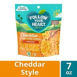 Follow Your Heart Dairy-Free Finely Shredded Cheddar - 7 Oz