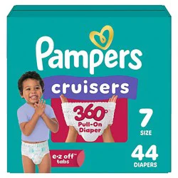 Pampers Cruisers 360 Size 7 Diapers - 44 Count