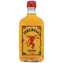 Fireball Cinnamon Malt Beverage 33 Proof Plastic Bottle - 355 Ml
