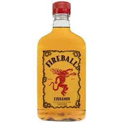 Fireball Cinnamon Malt Beverage 33 Proof Plastic Bottle - 355 Ml