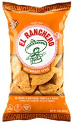 El Ranchero Restaurant Style Corn Tortilla Chips - 12 Oz