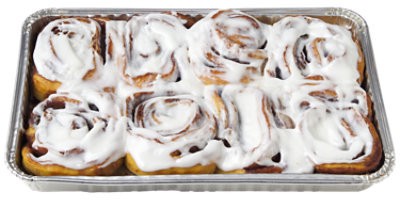 slide 1 of 1, White Iced Cinnamon Rolls 8 Count - Each, 1 ct