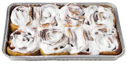White Iced Cinnamon Rolls 8 Count - Each