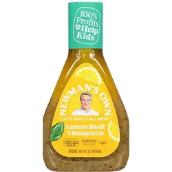 Newmans Own Lemon Basil Vinaigrette - 16 Oz