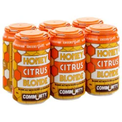 Community Honey Citrus 6pk In Cans - 6-12 Fz