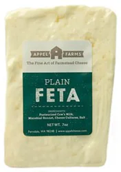 Appel Farms Feta Plain - 7 Oz
