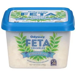 Odyssey Cheese Feta Crmb Rdc Fat - 6 Oz