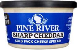 Pine River Spread Cheese Cheddar Sharp - 9 Oz