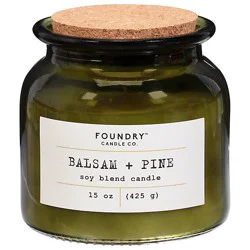 Foundry Candle Balsam Pine 15 Oz - 15 Oz