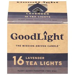 Goodlight Candles Tealights Lavender - 16 Ct