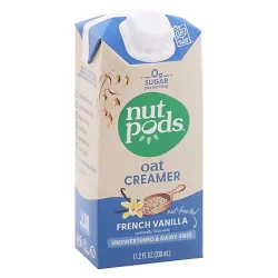 Nutpods Oat Creamer Fr Vanilla Unsweet - 11.2 Fz