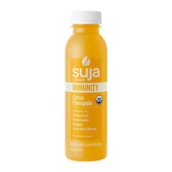 Suja Organic Immunity Citrus Pineapple​ Cold Pressed Juice Drink Bottle - 12 Fl. Oz.