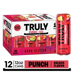 Truly Hard Seltzer Punch Variety Pack Cans - 12-12 Fl. Oz.